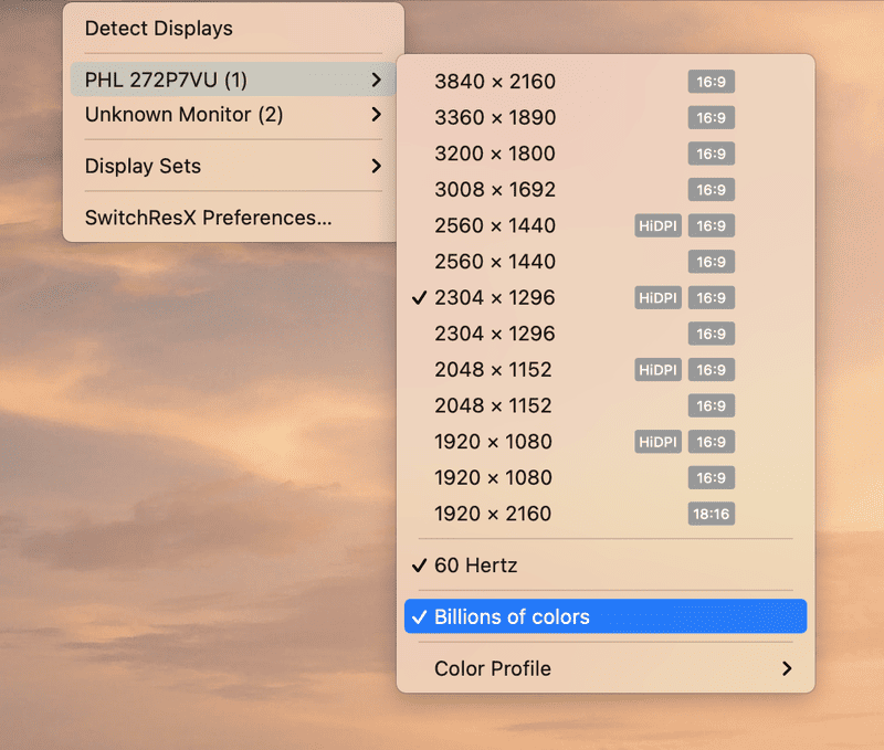 YouTube plays in HDR mode on Apple Silicon M1