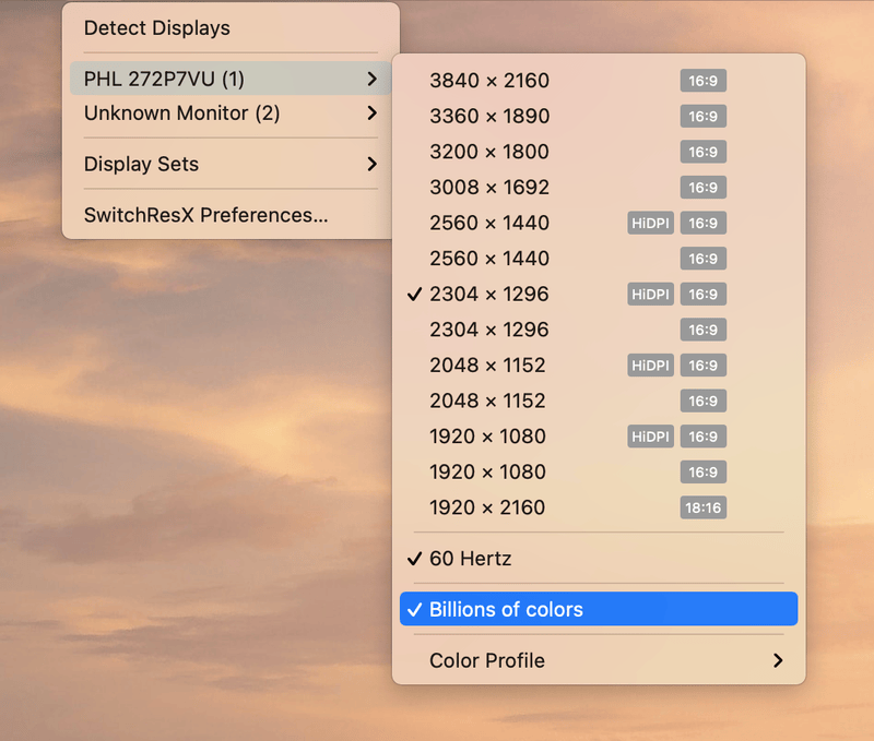 YouTube plays in HDR mode on Apple Silicon M1