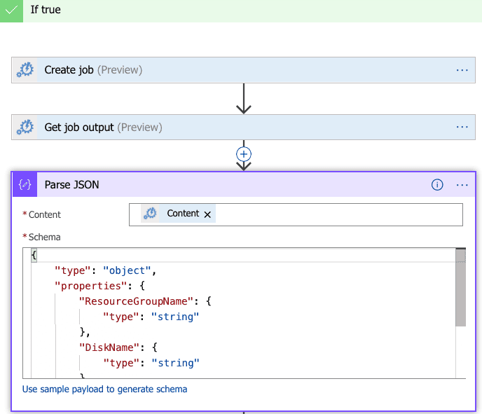 Logic Apps generate schema