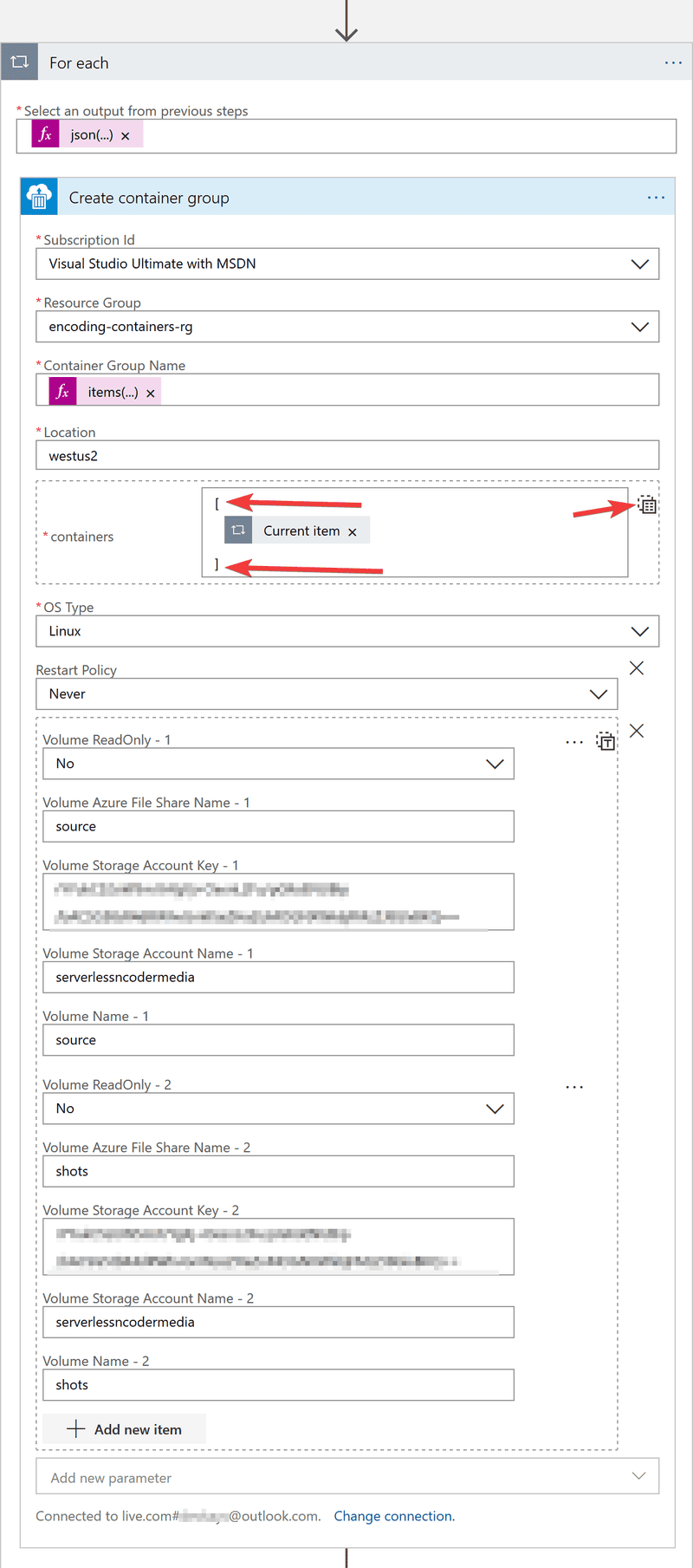 azure-av1-encoder-for-each-create-container-instance-group